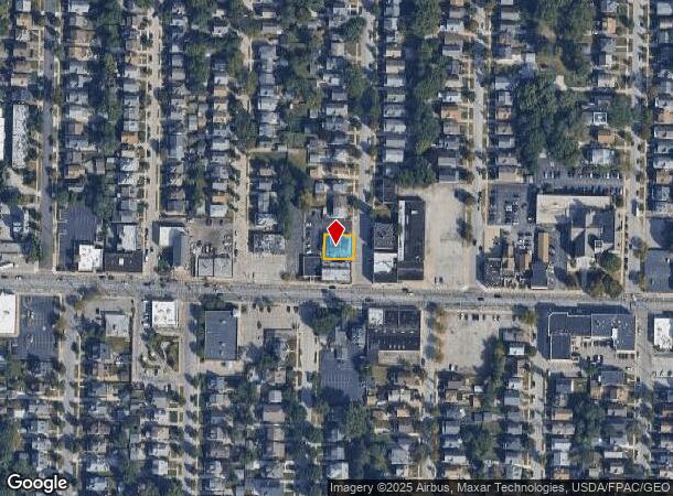 1386 Cranford Ave, Lakewood, OH Parcel Map