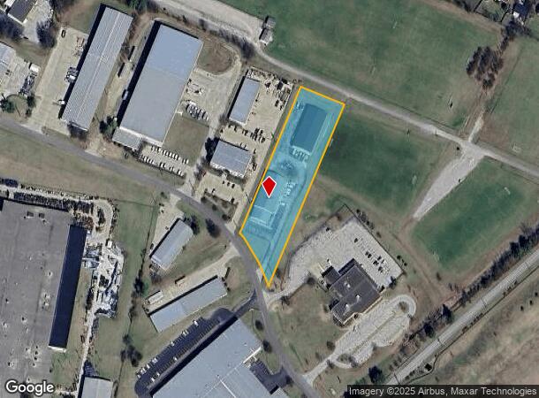  129 Fieldview Dr, Versailles, KY Parcel Map