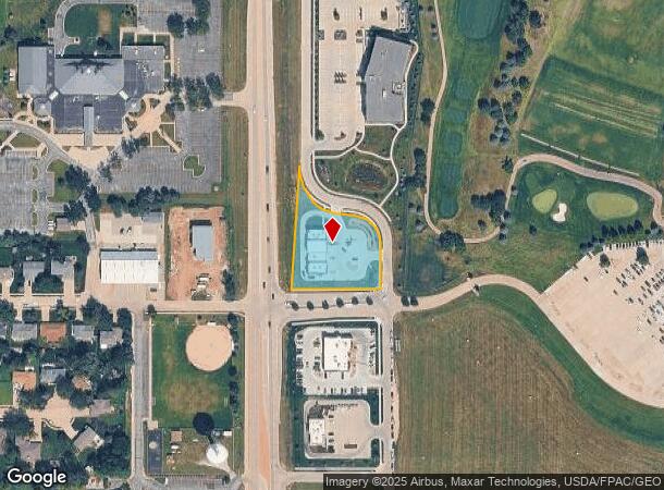 4002 N 203Rd St, Elkhorn, NE Parcel Map