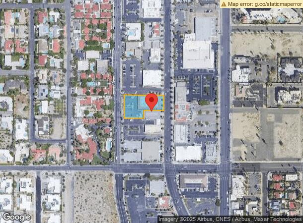  431 S Palm Canyon Dr, Palm Springs, CA Parcel Map