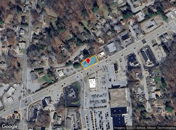  647 W Main St, Norwich, CT Parcel Map