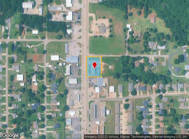 1220 N Main St, Newcastle, OK Parcel Map