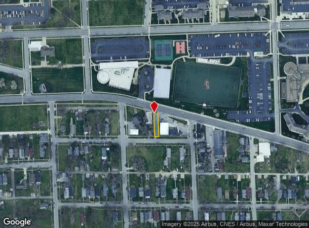  1210 Maumee Ave, Fort Wayne, IN Parcel Map