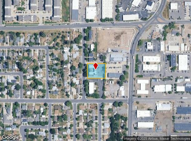  5532 Newland Way, Arvada, CO Parcel Map