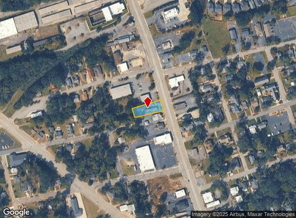  1507 N Main St, Anderson, SC Parcel Map