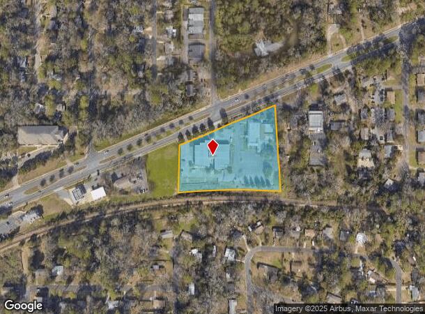  1709 Mahan Dr, Tallahassee, FL Parcel Map