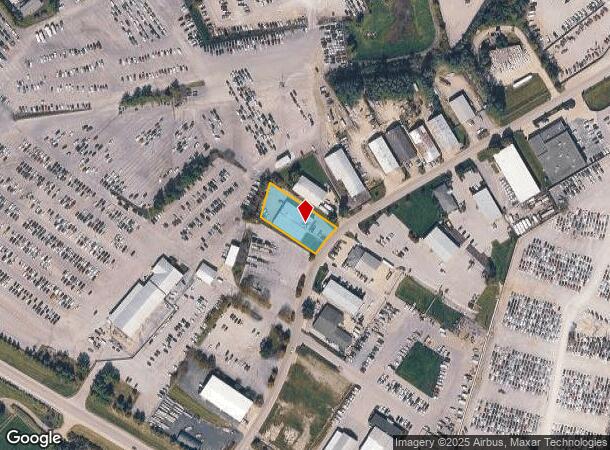  648 Blue Sky Pky, Lexington, KY Parcel Map