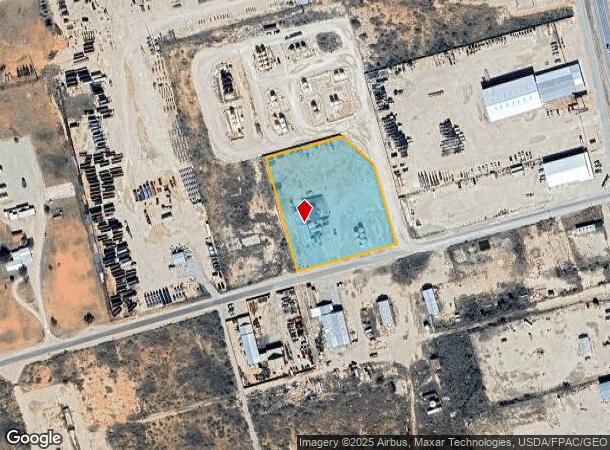  158 Sw 1900, Andrews, TX Parcel Map