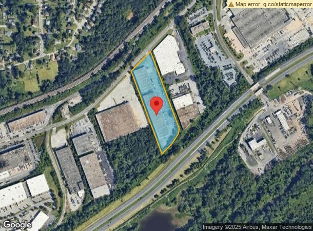  4615 Hollins Ferry Rd, Halethorpe, MD Parcel Map