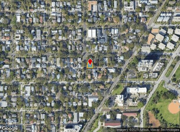  955 Locust St Ne, Saint Petersburg, FL Parcel Map
