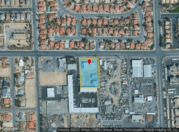 2207 W Gowan Rd, North Las Vegas, NV Parcel Map