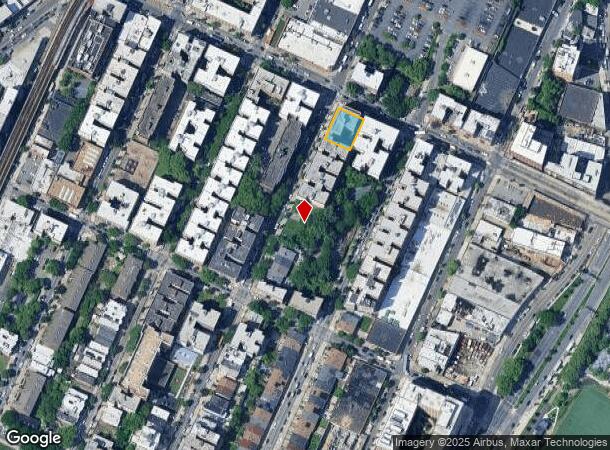 1702 Bryant Ave, Bronx, NY Parcel Map