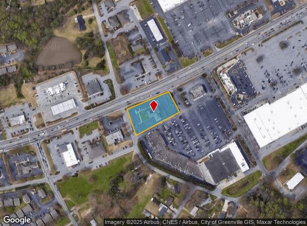  203 W Butler Rd, Mauldin, SC Parcel Map