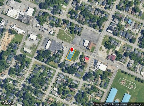  2012 E Main St, Chattanooga, TN Parcel Map