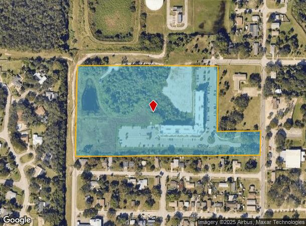  2550 Bruce D Buggs St, Melbourne, FL Parcel Map