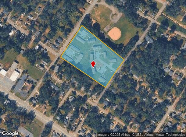  419 S Jefferson Ave, Anderson, SC Parcel Map