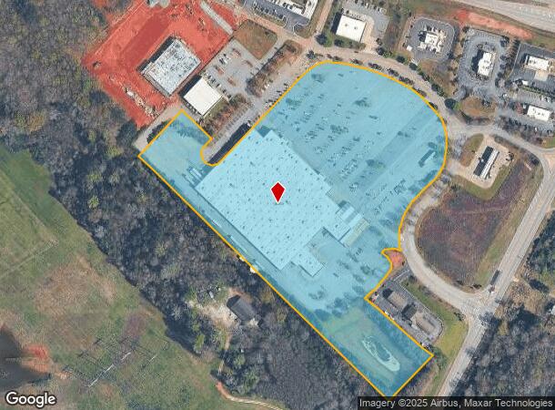 201 Walmart Dr, Eatonton, GA Parcel Map