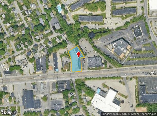225 Worcester Rd, Framingham, MA Parcel Map
