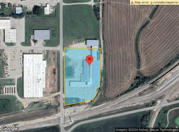  1418 Cow Palace Rd, Newton, KS Parcel Map