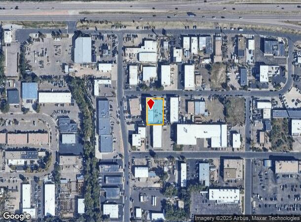 3505 E Saint Vrain St, Colorado Springs, CO Parcel Map