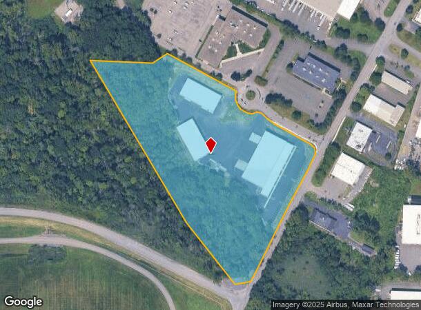 2 Lear Jet Ln, Latham, NY Parcel Map