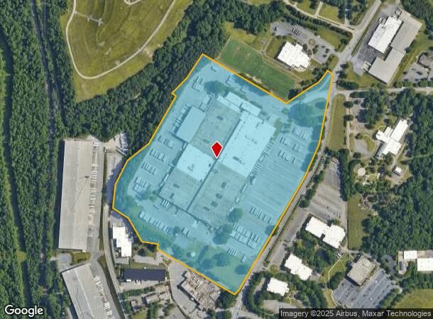  401 W Hanes Mill Rd, Winston Salem, NC Parcel Map