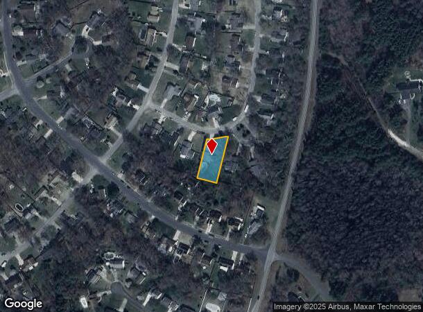  3632 Yorktown Dr, Waldorf, MD Parcel Map