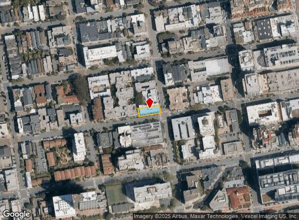 1500 Sutter St, San Francisco, CA Parcel Map