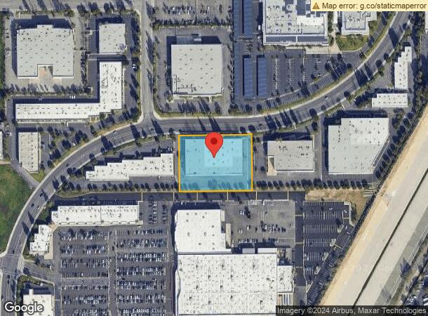  17768 Newhope St, Fountain Valley, CA Parcel Map