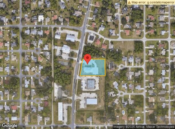  785 Jupiter Blvd Nw, Palm Bay, FL Parcel Map