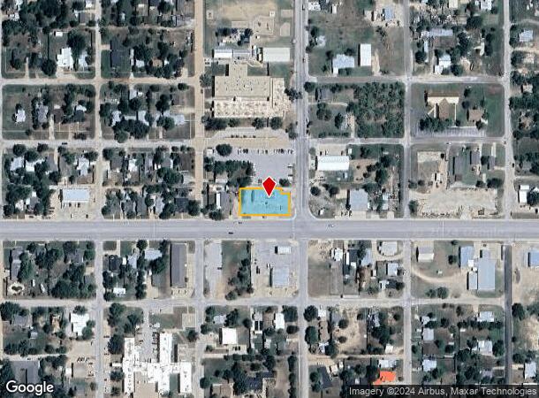  1318 E Walker St, Breckenridge, TX Parcel Map