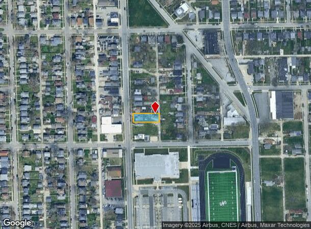  3223 S Calhoun St, Fort Wayne, IN Parcel Map