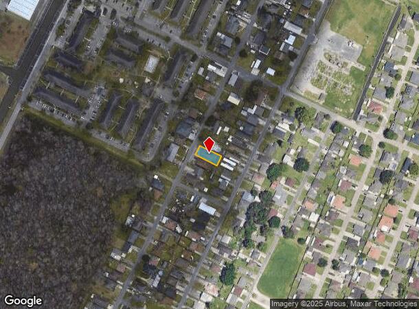  1231 West Dr, Westwego, LA Parcel Map