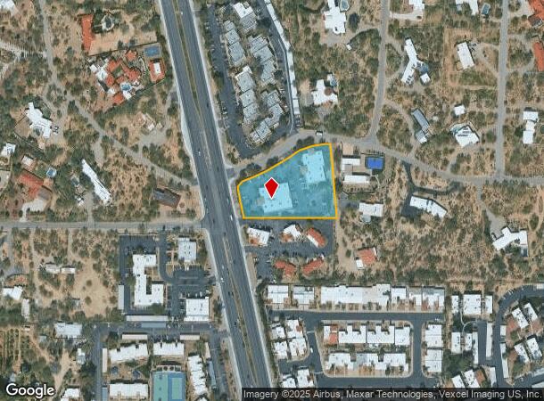 6640 N Oracle Rd, Tucson, AZ Parcel Map