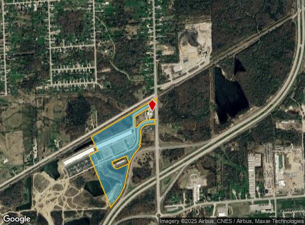  1661 Range Rd, Smiths Creek, MI Parcel Map