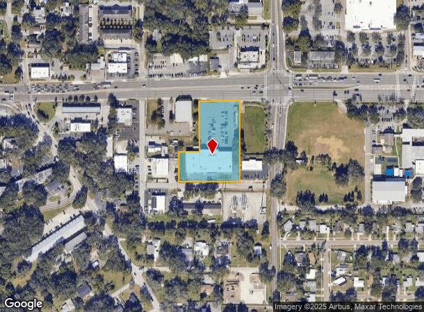 535 E Brandon Blvd, Brandon, FL Parcel Map
