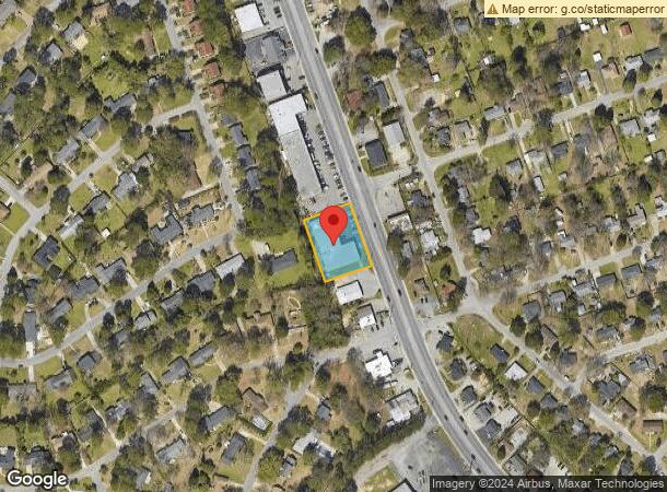  1807 Decker Blvd, Columbia, SC Parcel Map