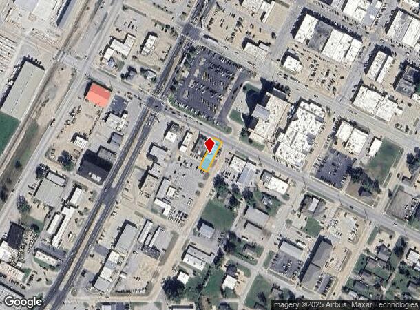 501 W 1St St, Claremore, OK Parcel Map