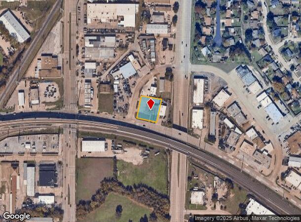  135 E Walnut St, Garland, TX Parcel Map