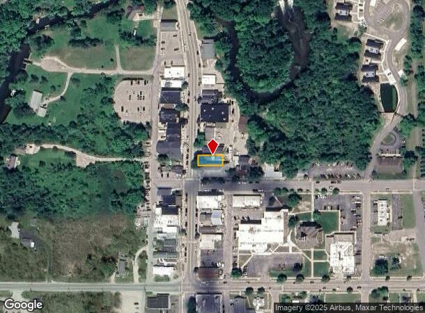 204 N Bridge St, Bellaire, MI Parcel Map