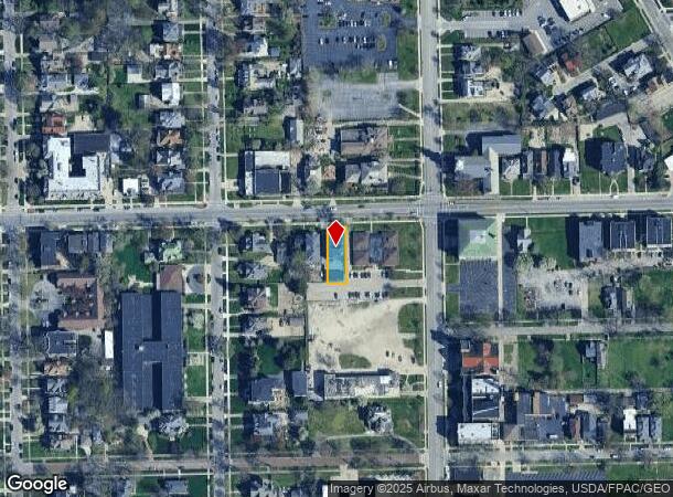 519 W Bancroft St, Toledo, OH Parcel Map