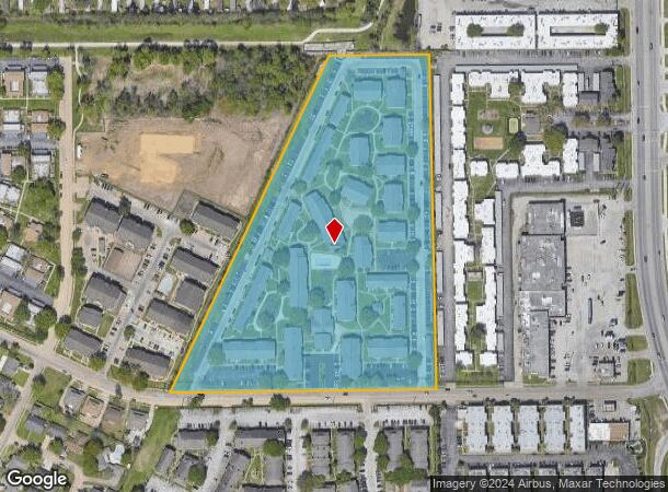  12221 Fleming Dr, Houston, TX Parcel Map