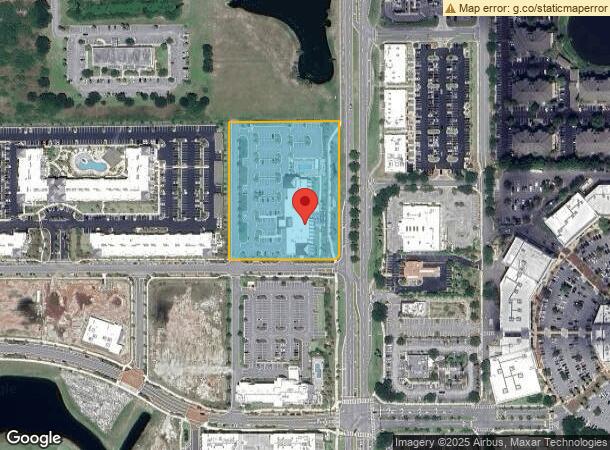  2404 Metfield Dr, Melbourne, FL Parcel Map