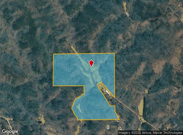 326 Fred Burns Rd, Dahlonega, GA Parcel Map