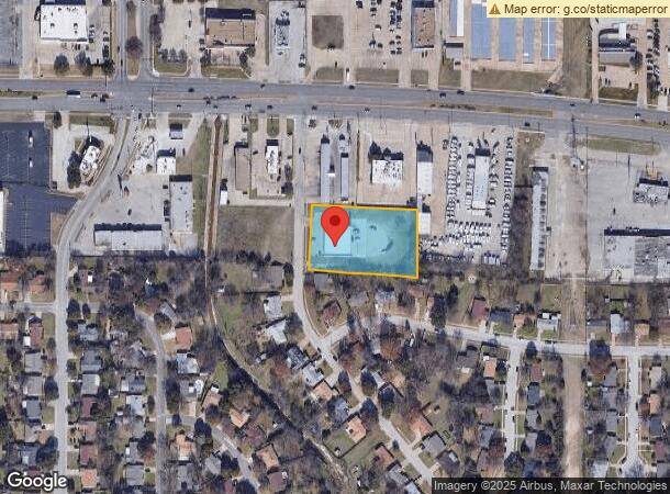  3421 Brandon Ln, Fort Worth, TX Parcel Map