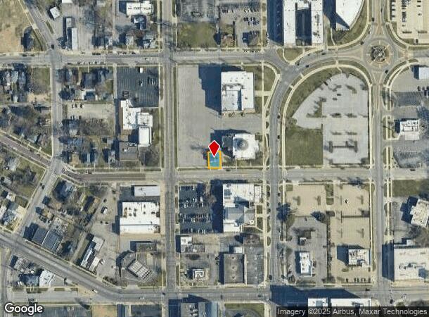  215 W Madison St, South Bend, IN Parcel Map