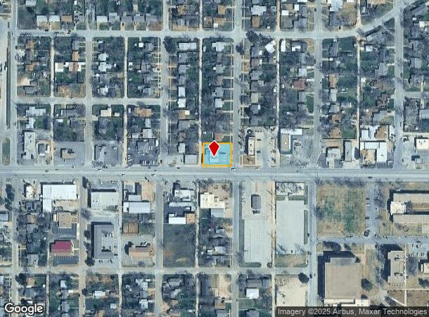  2602 S 14Th St, Abilene, TX Parcel Map