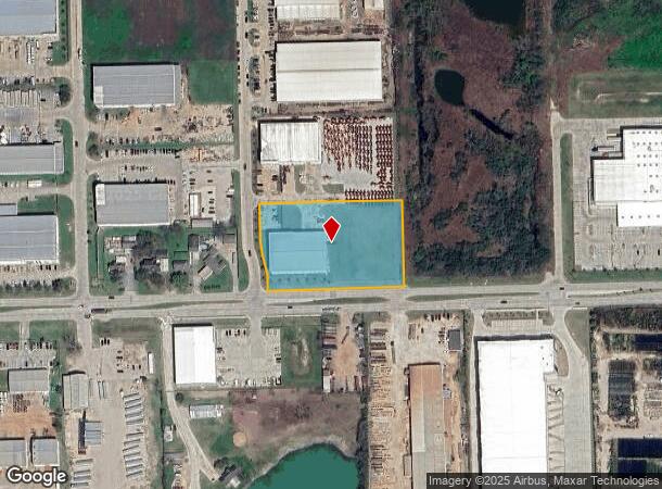 5585 Bay Oaks Dr, Pasadena, TX Parcel Map