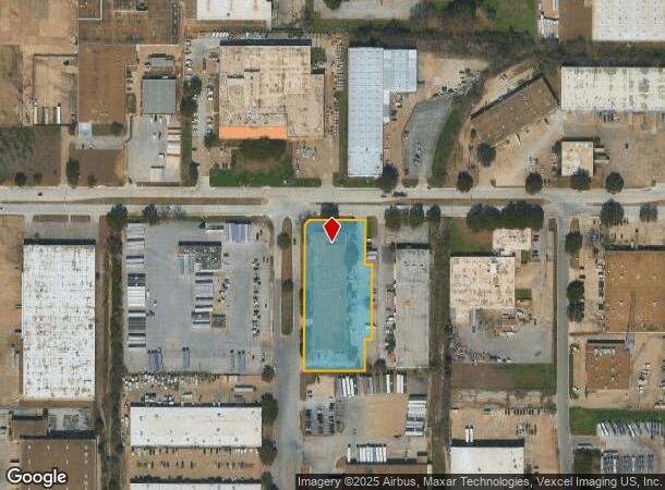  3002 Avenue E E, Arlington, TX Parcel Map