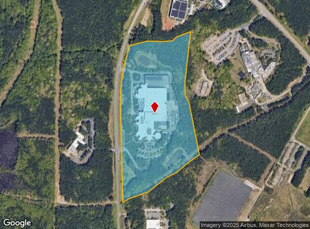  55 Tw Alexander Dr, Durham, NC Parcel Map